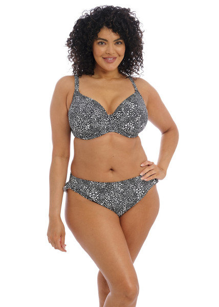 Black plunge bikini online